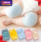 Baby Leg Warmers with Knee Pads - Unisex Anti-Skid Crawling Protection
